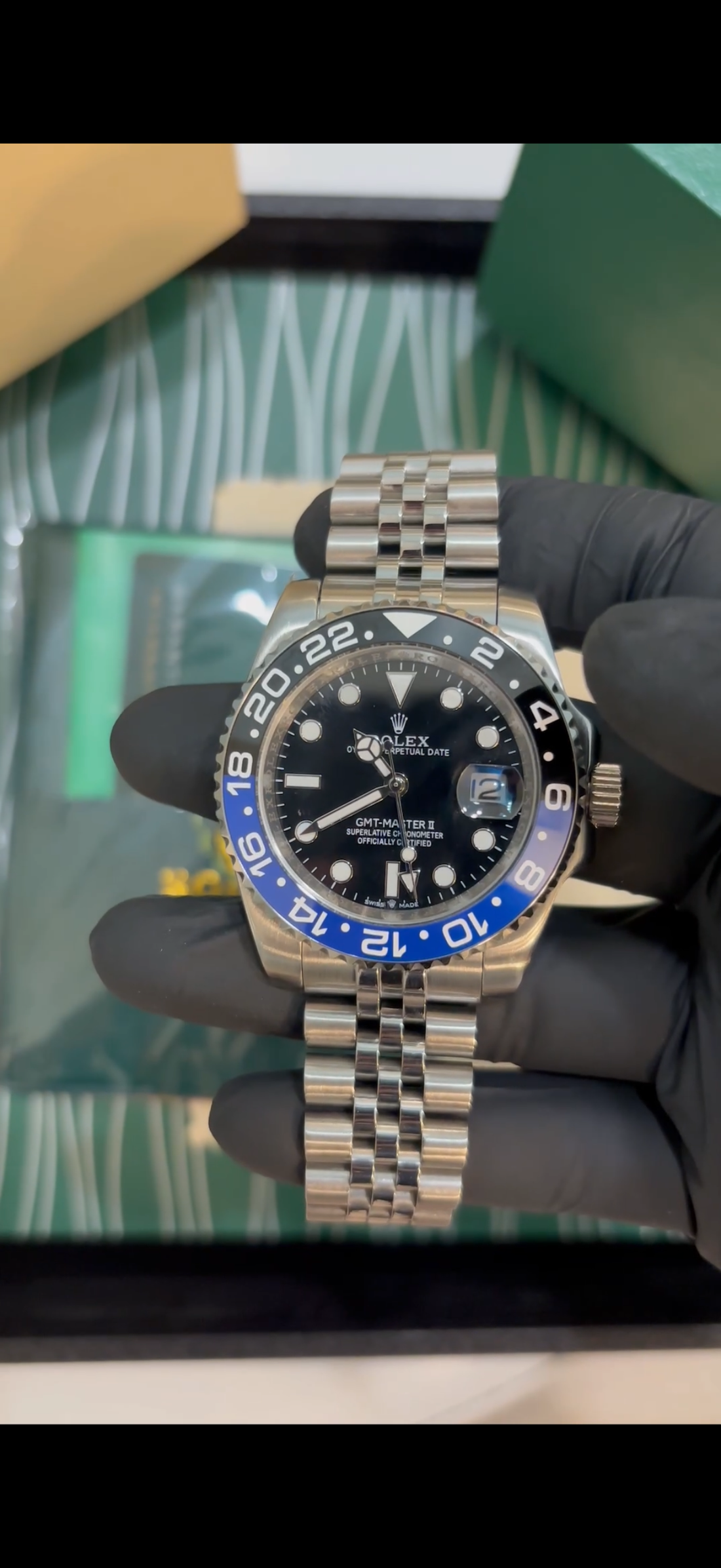 Rolex GMT II Batgirl