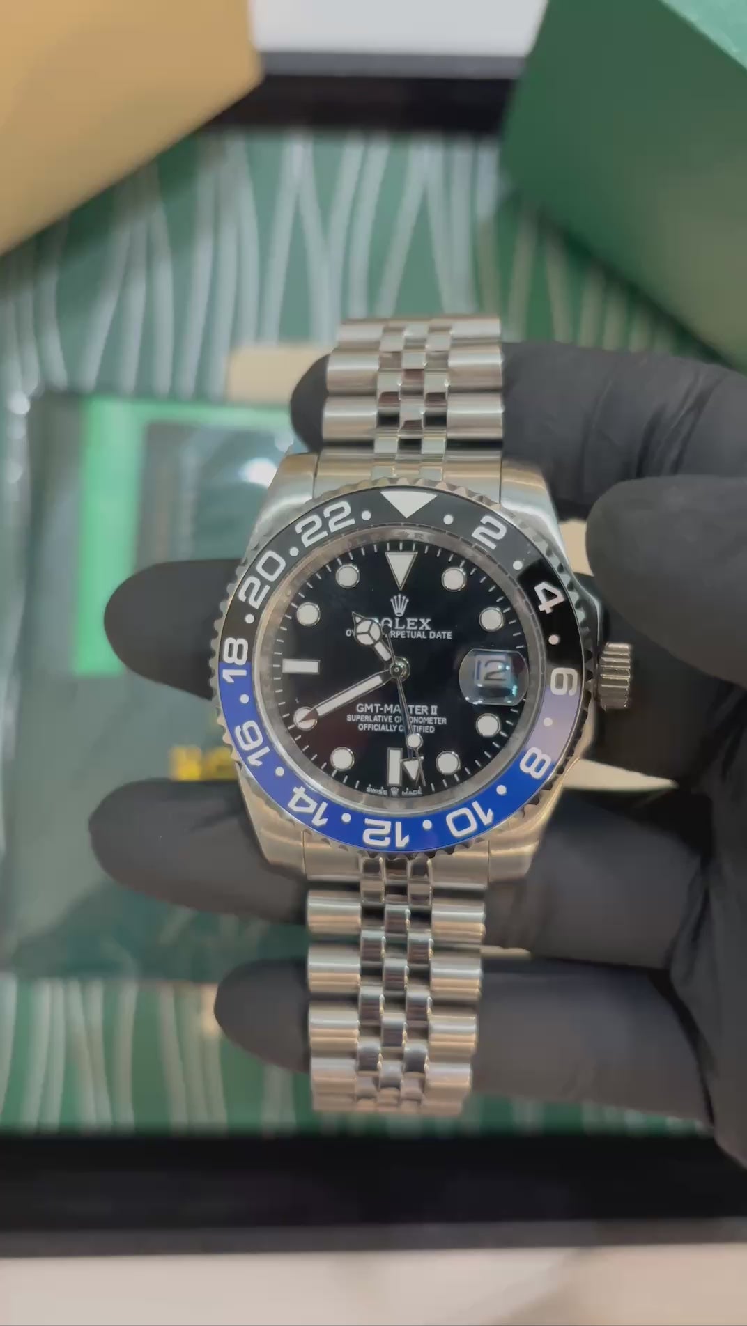 Rolex GMT II Batgirl